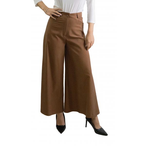 Pantalone palazzo con bottone  Options